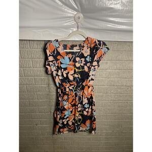 Halogen Vibrant Floral Mini Dress